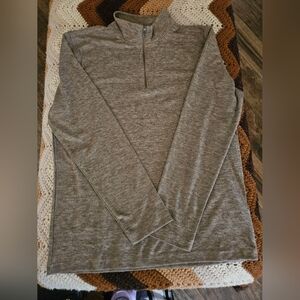 GAP Men's Brown Half Zip-Up Sweater